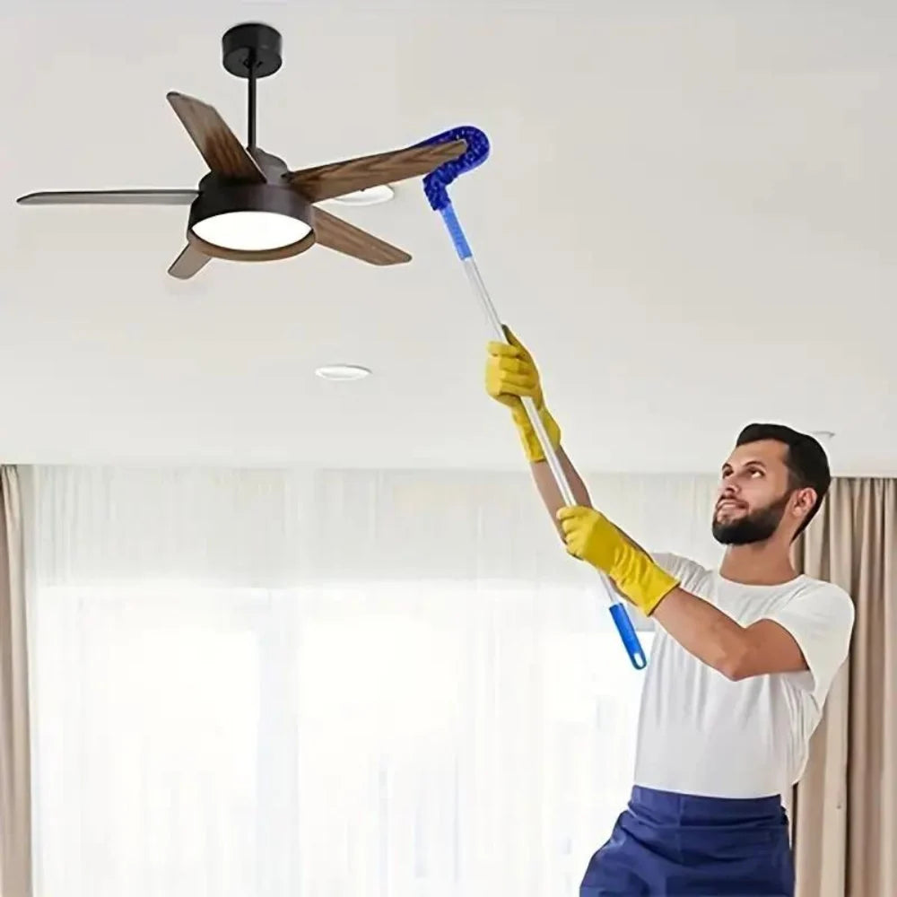 Ceiling Fan Duster Extendable Bendable Microfiber Head