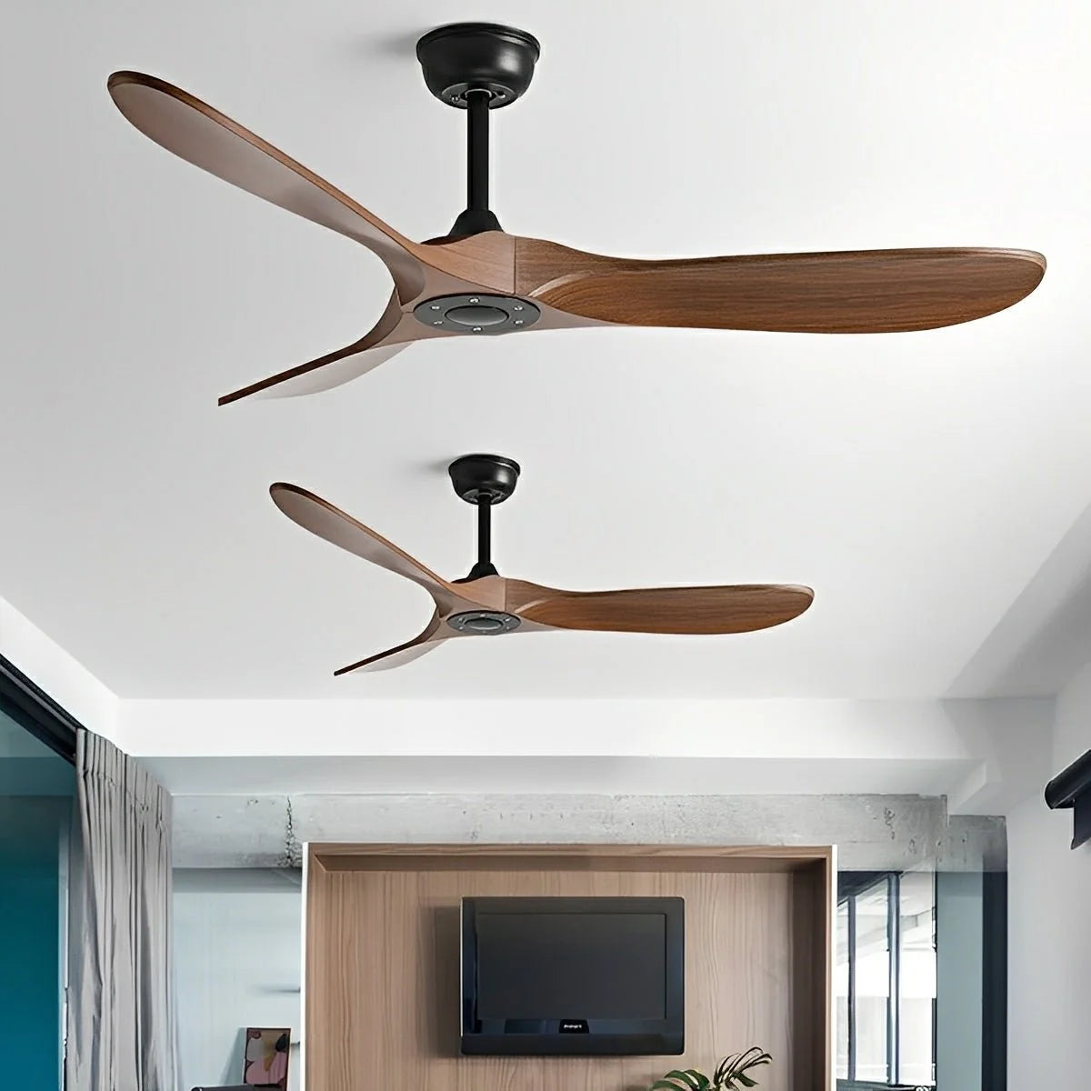 Ceiling Fan Quiet DC Motor Reversible Airflow 6-Speed Control