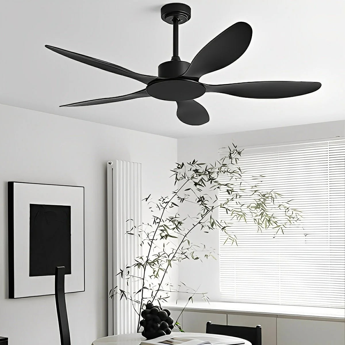 Ceiling Fan Quiet DC Motor Reversible Airflow Remote Control