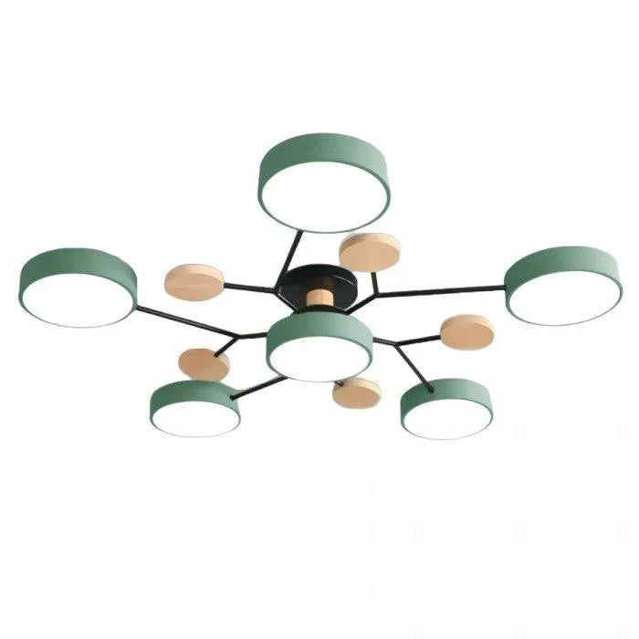 Ceiling Light Branched Design Integrated Warm White LED