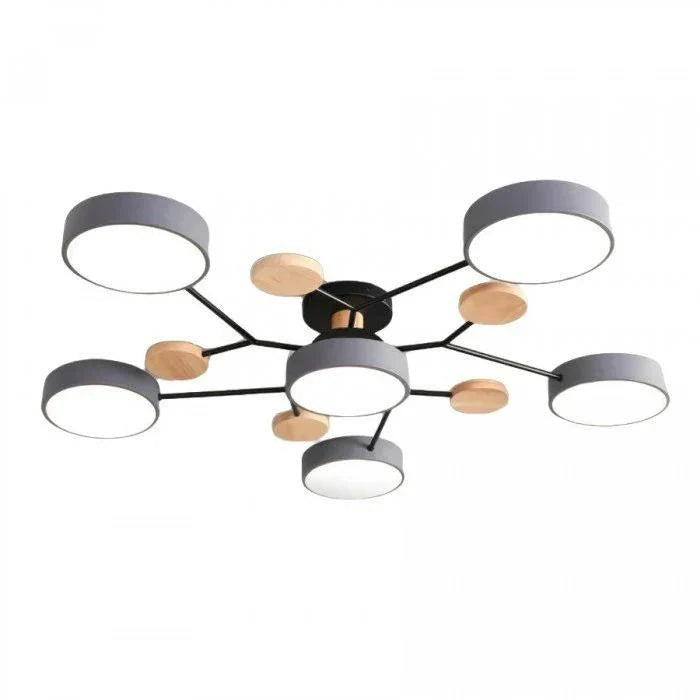 Ceiling Light Branched Design Integrated Warm White LED