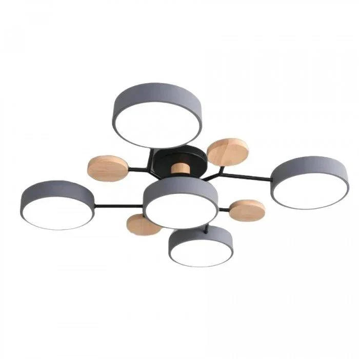 Ceiling Light Branched Design Integrated Warm White LED
