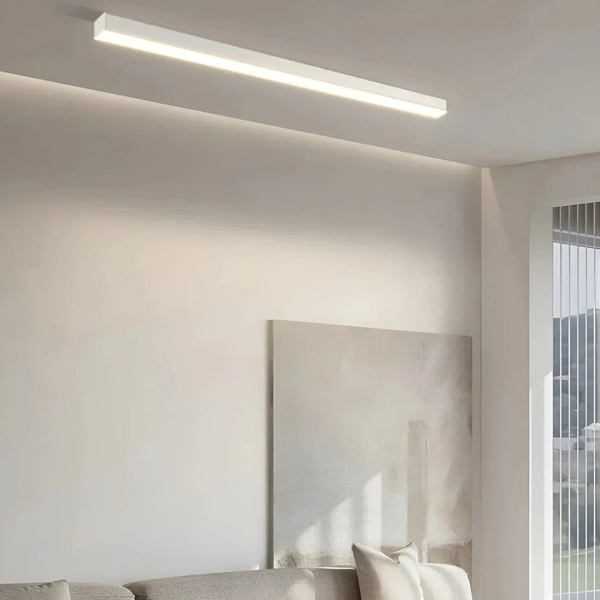 Ceiling Light Linear LED Dimmable Remote Control