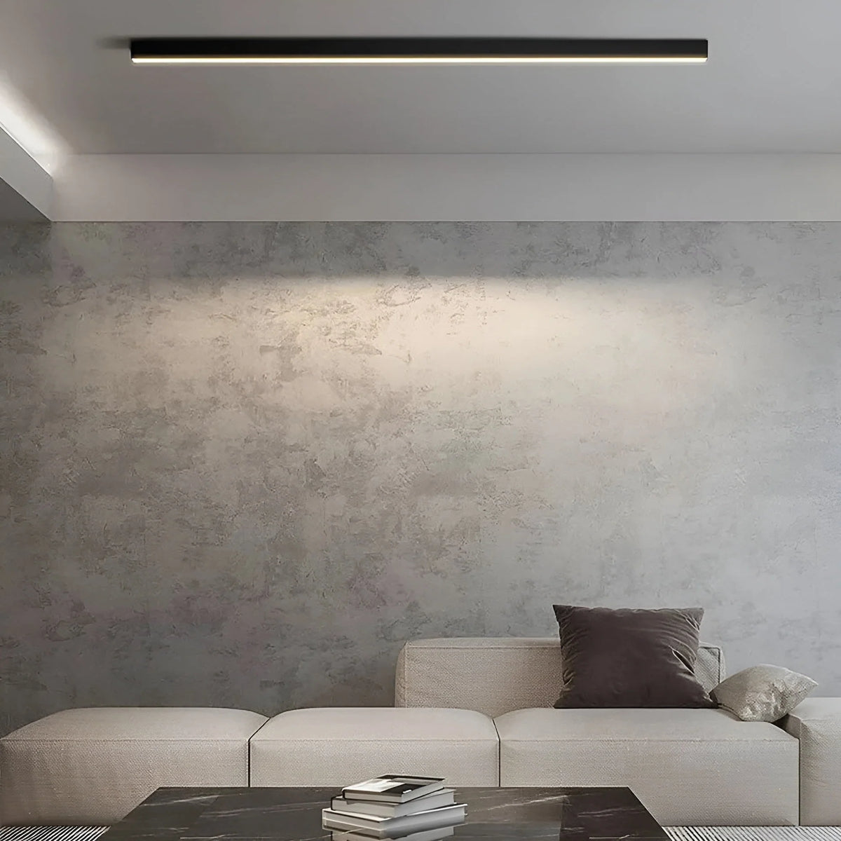 Ceiling Light Linear LED Dimmable Remote Control