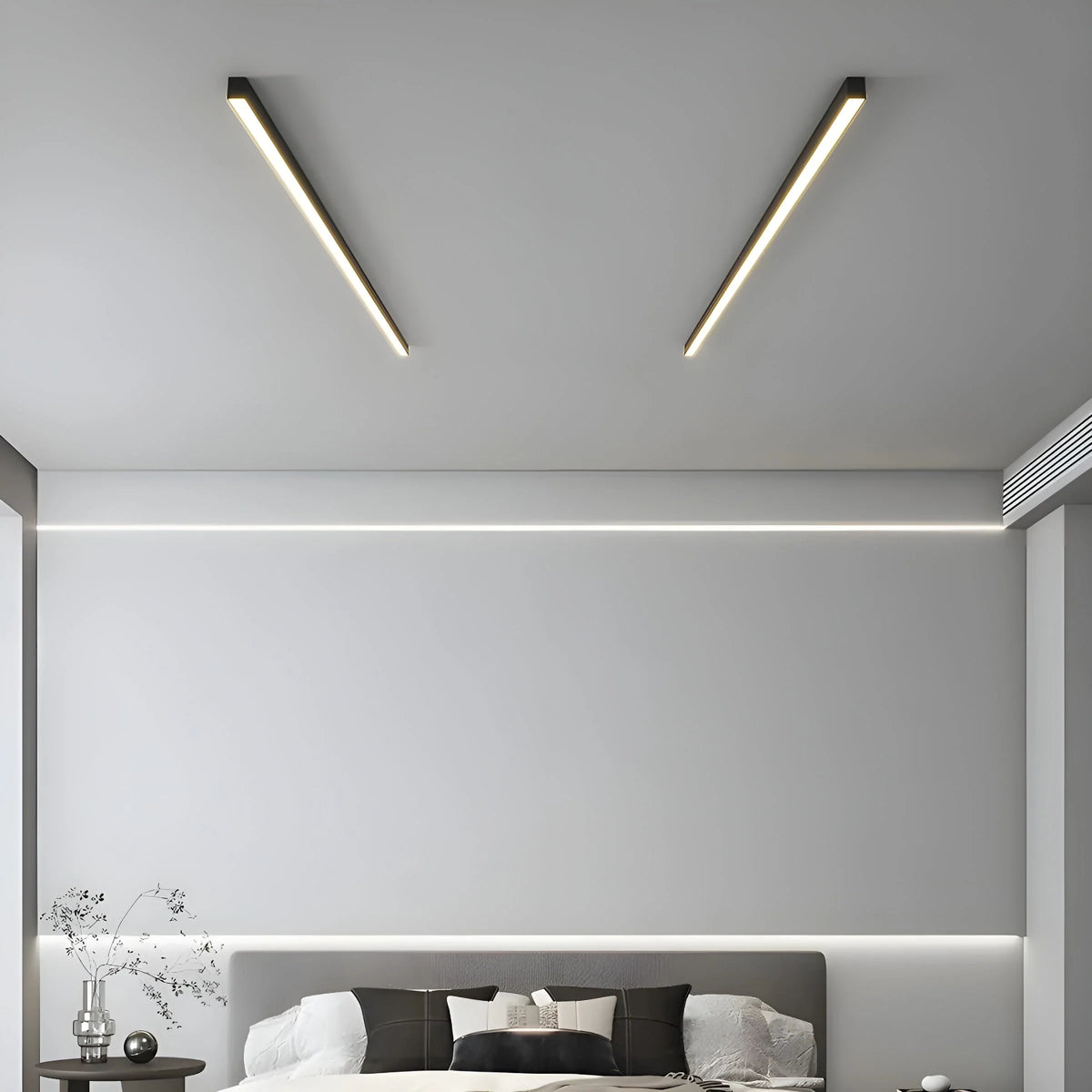 Ceiling Light Linear LED Dimmable Remote Control
