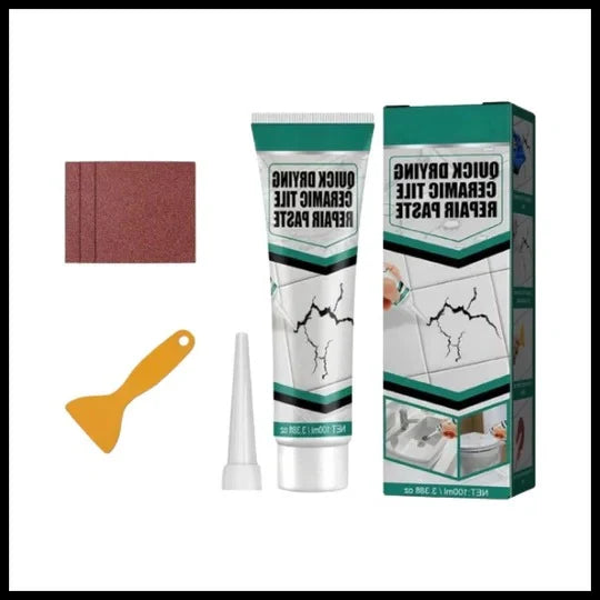 Ceramic Repair Paste Kit Quick-Drying Water-Resistant Finish