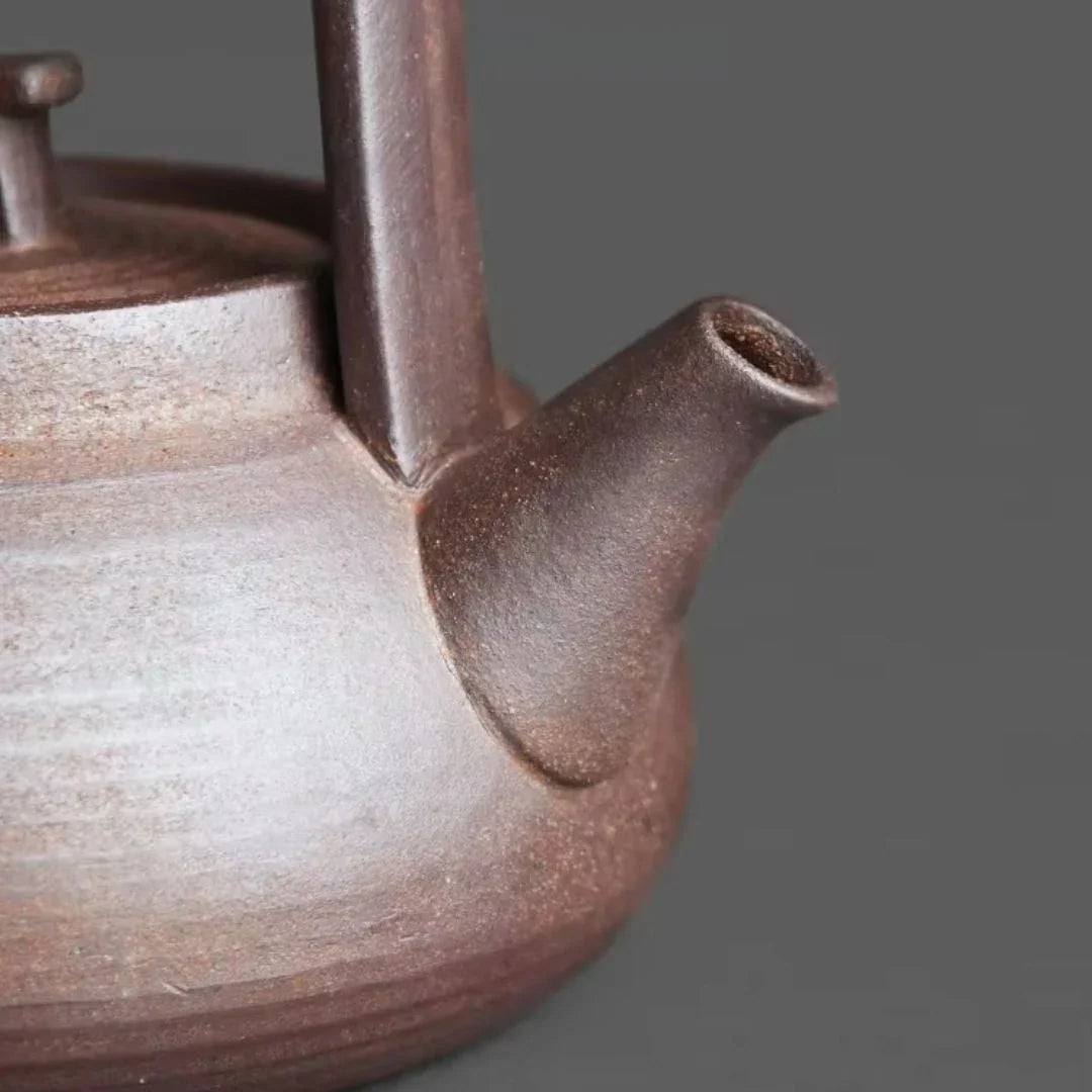 Ceramic Teapot Handcrafted 11.8 fl oz Capacity
