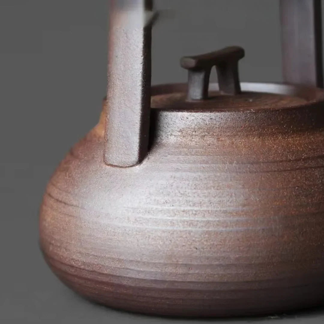 Ceramic Teapot Handcrafted 11.8 fl oz Capacity