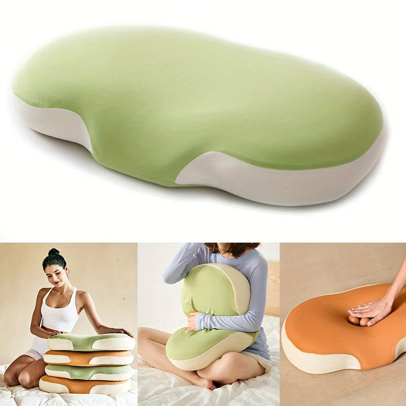 Cervical Support Pillow Memory Foam Breathable Removable Cover