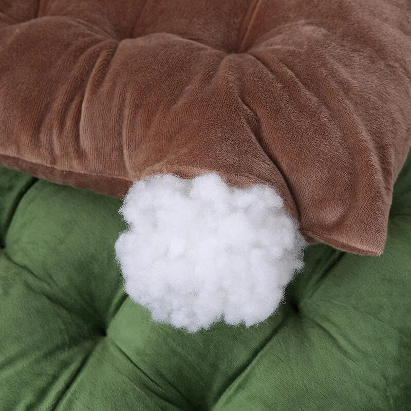 Chair Cushion Velvet Tie-On 16 x 16 Inch