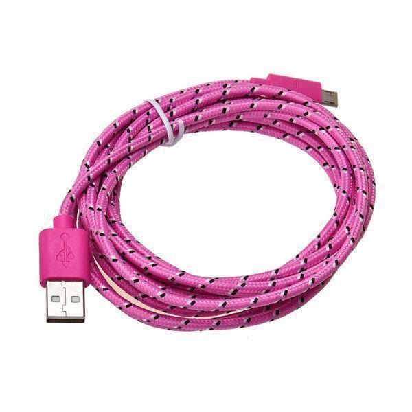 Charging Cable 10 Ft Braided Tangle-Resistant USB to 8-Pin