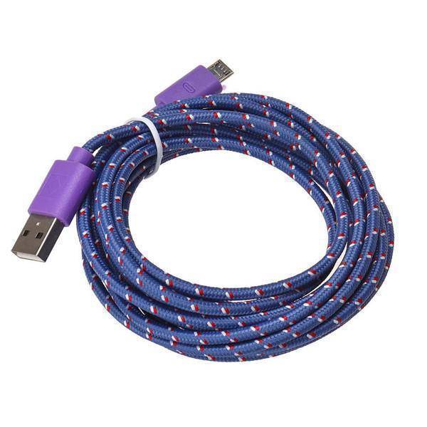 Charging Cable 10 Ft Braided Tangle-Resistant USB to 8-Pin