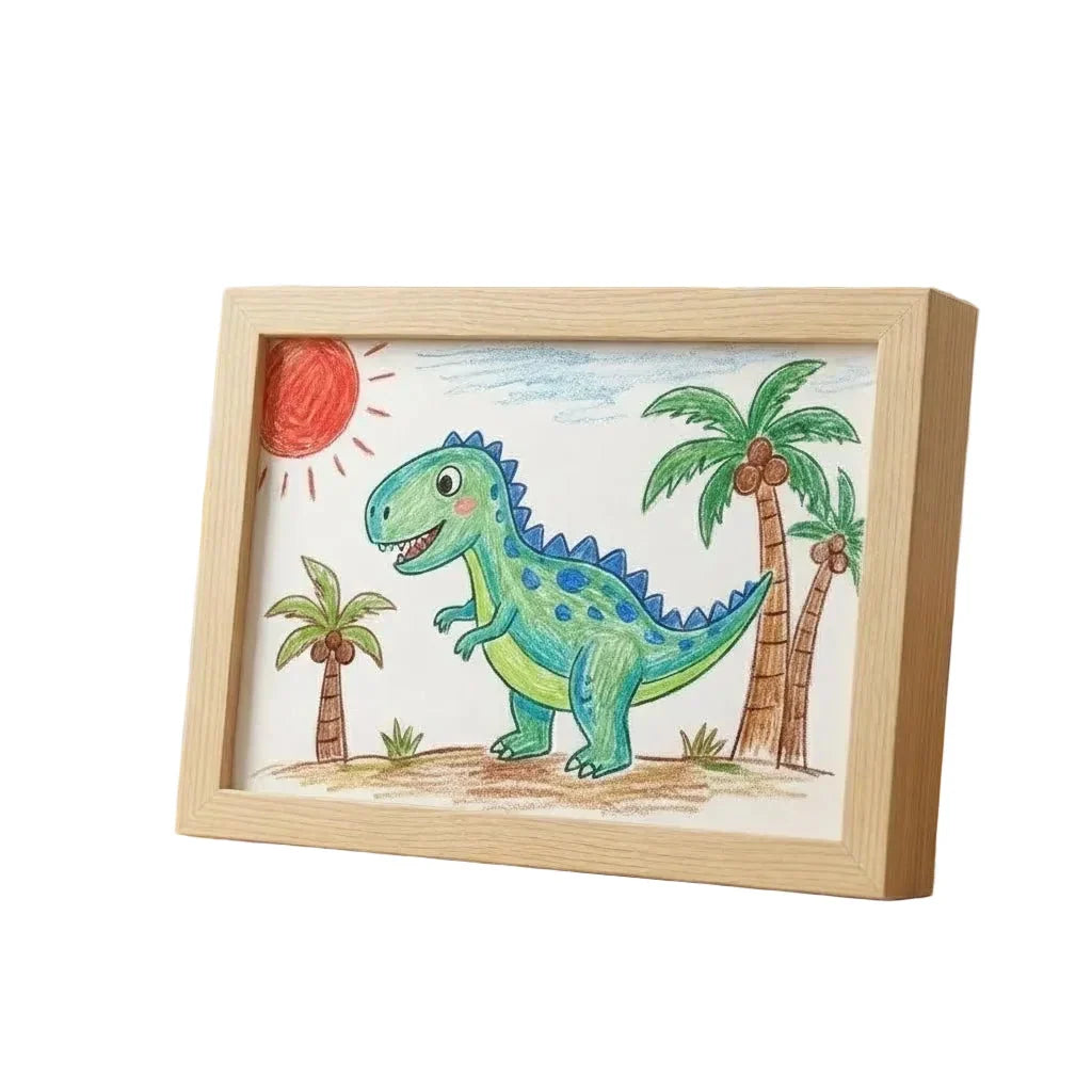 Children’s Art Frame Front-Opening Built-In Storage