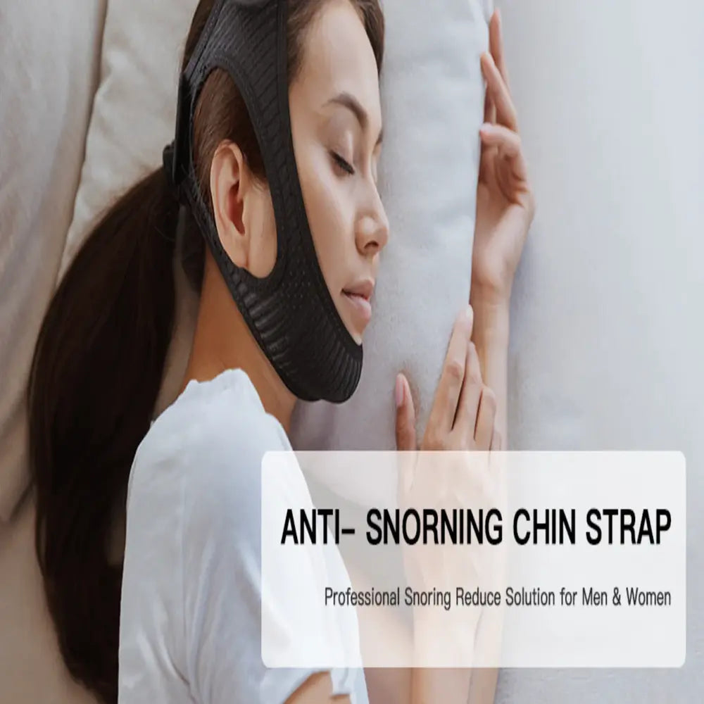 Chin Strap Anti-Snoring Adjustable Breathable Washable