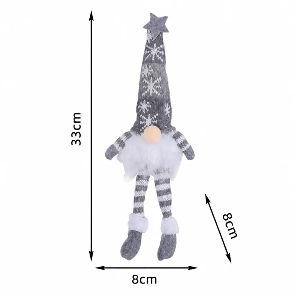 Christmas Gnome Decoration Integrated LED Lighting Festive Accent