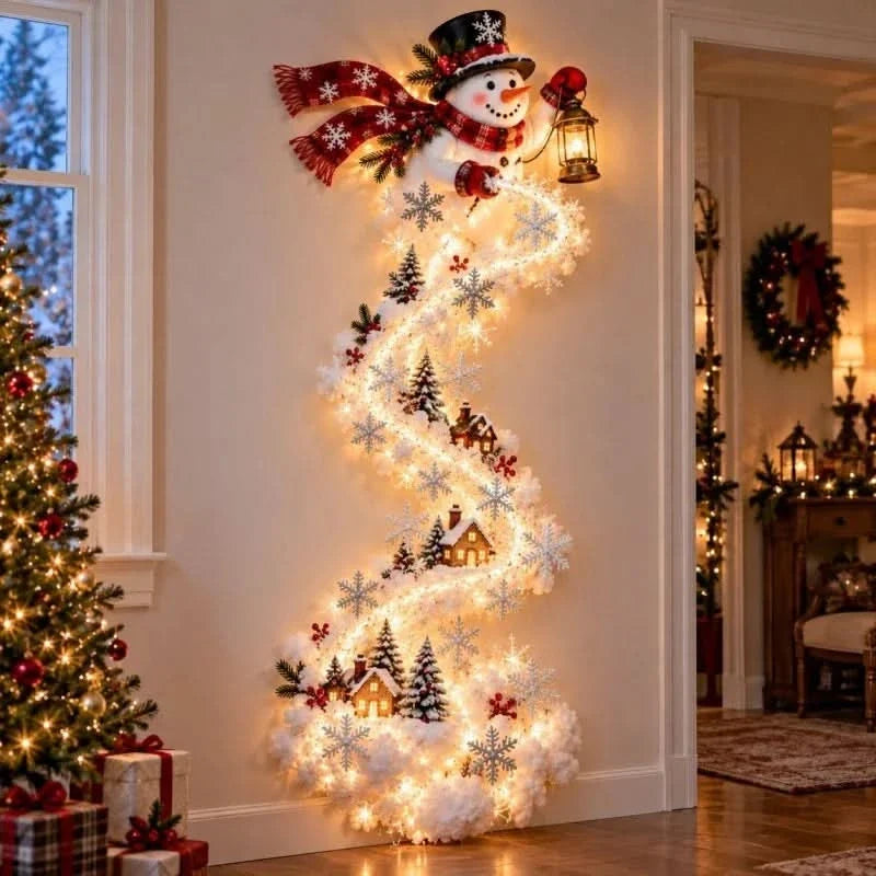 Christmas Wall Light LED Space-Saving Six Designs
