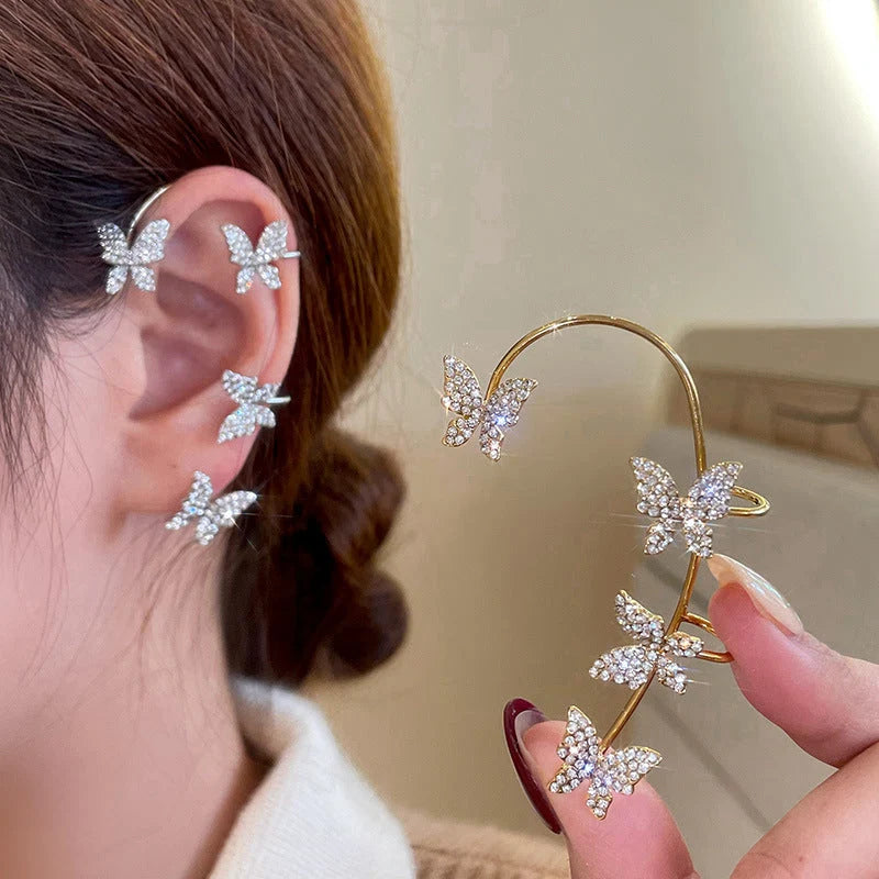 Clip-On Earrings Adjustable Tension Cubic Zirconia