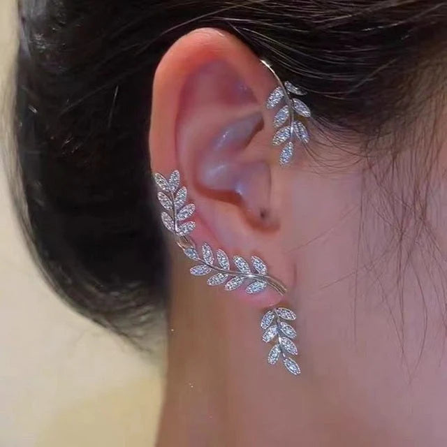 Clip-On Earrings Adjustable Tension Cubic Zirconia