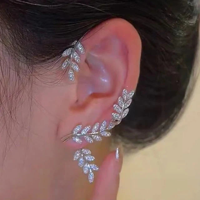 Clip-On Earrings Adjustable Tension Cubic Zirconia