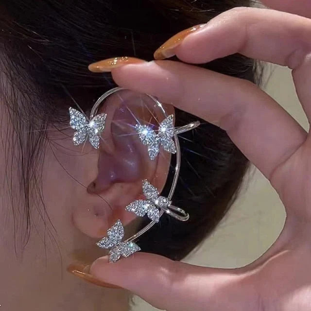 Clip-On Earrings Adjustable Tension Cubic Zirconia