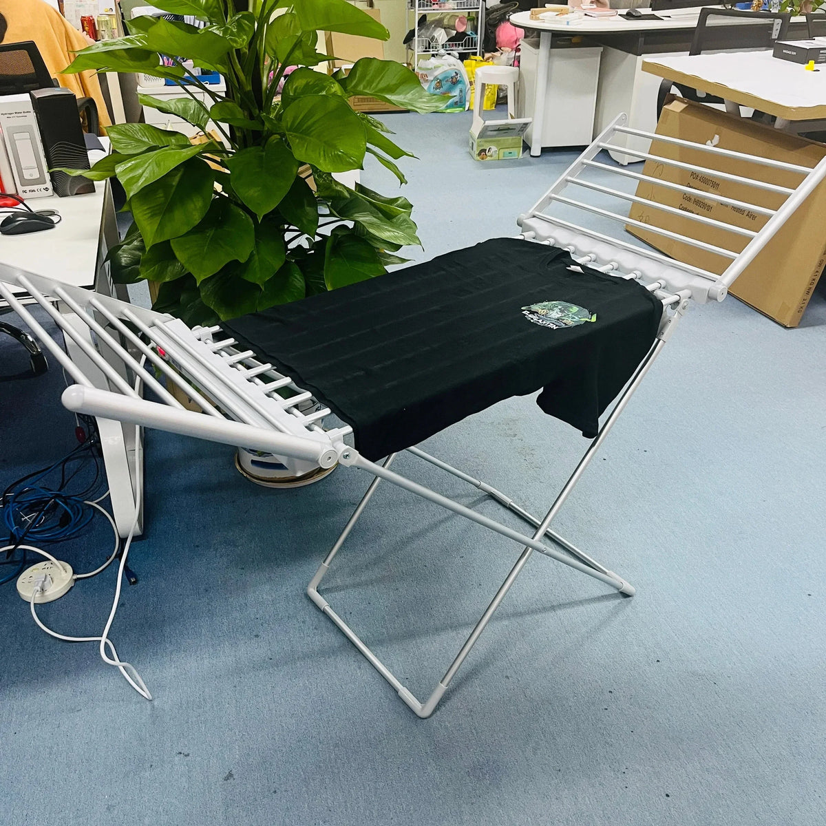 Clothes Drying Rack Heated Aluminum Foldable