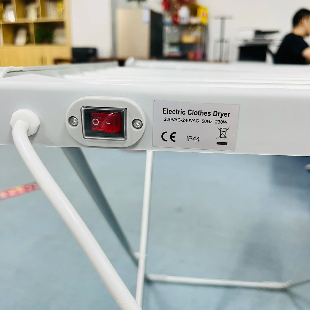 Clothes Drying Rack Heated Aluminum Foldable