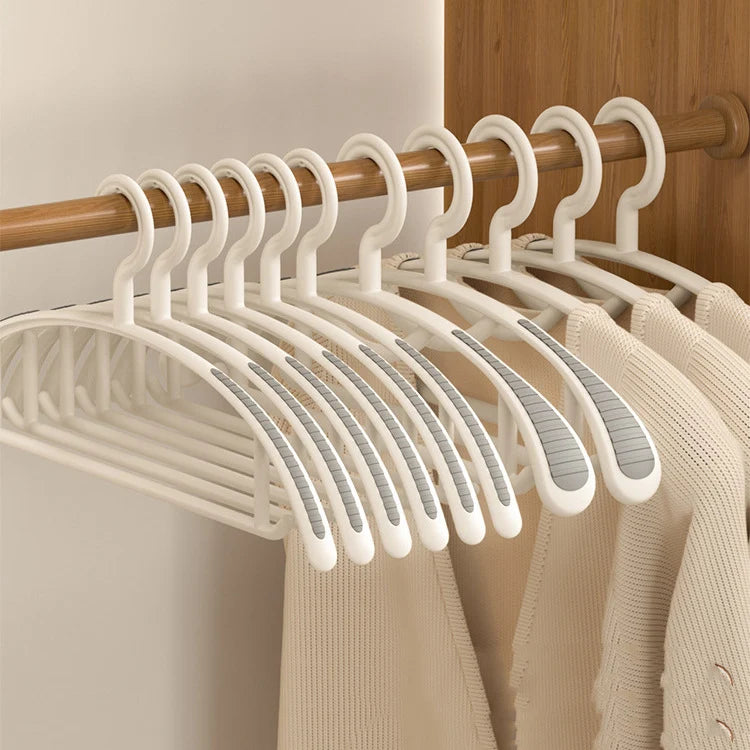 Clothes Hanger Non-Slip Space-Saving Plastic