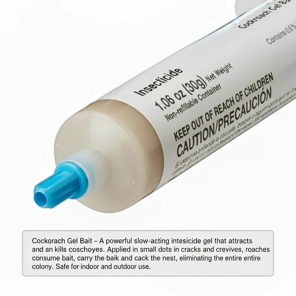 Cockroach Bait Gel Precision Syringe Indoor & Outdoor