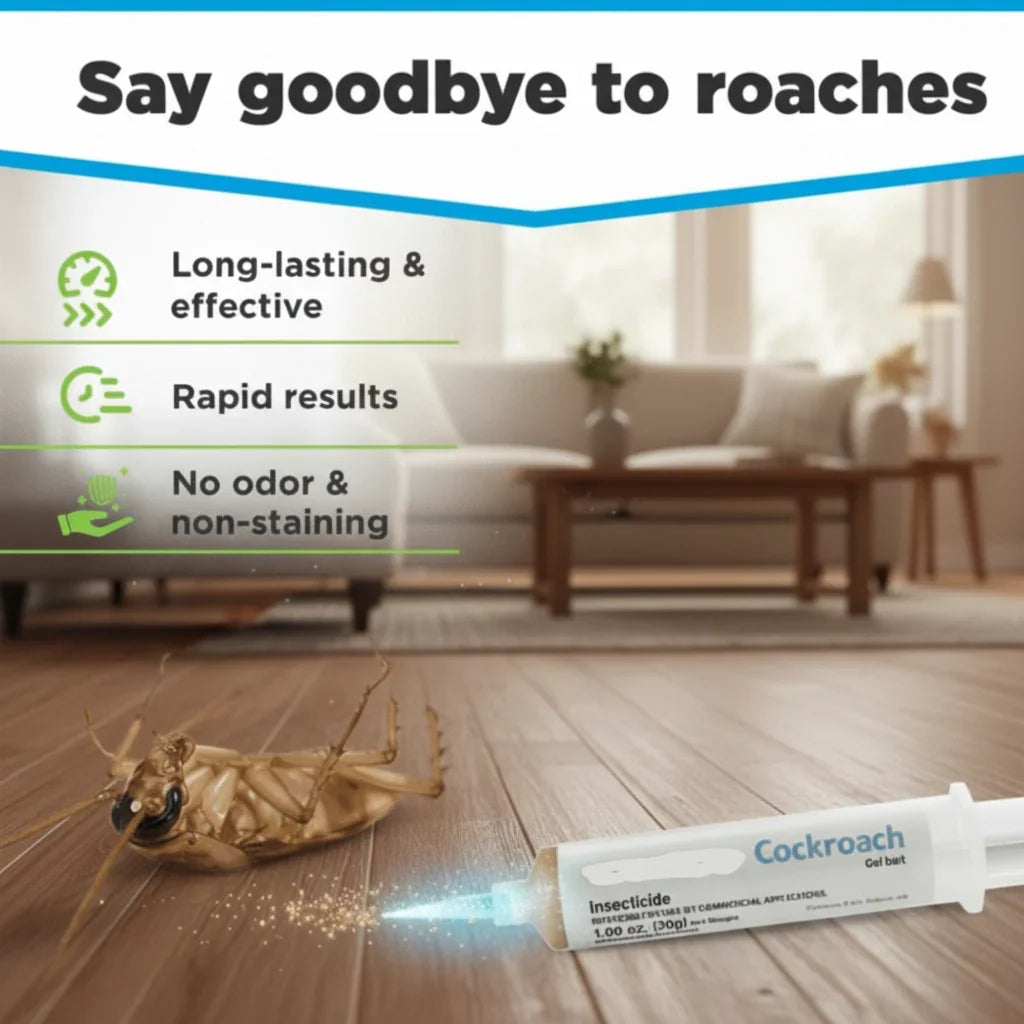 Cockroach Bait Gel Precision Syringe Indoor & Outdoor