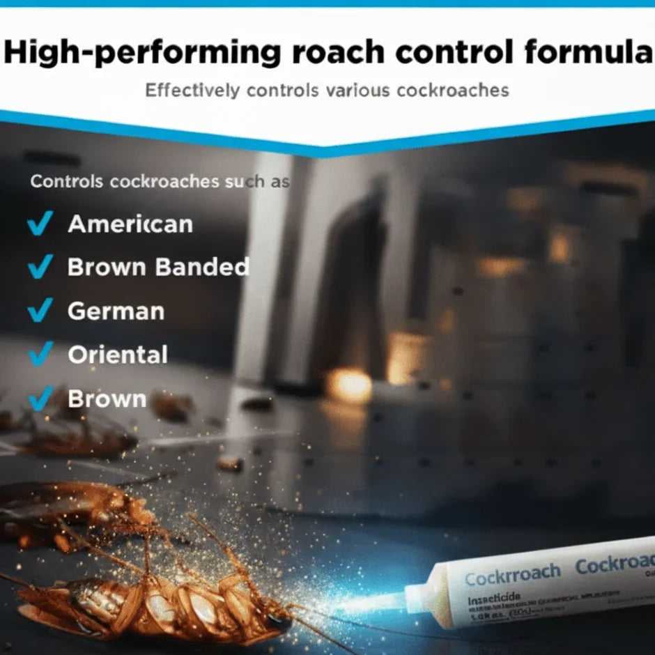 Cockroach Bait Gel Precision Syringe Indoor & Outdoor