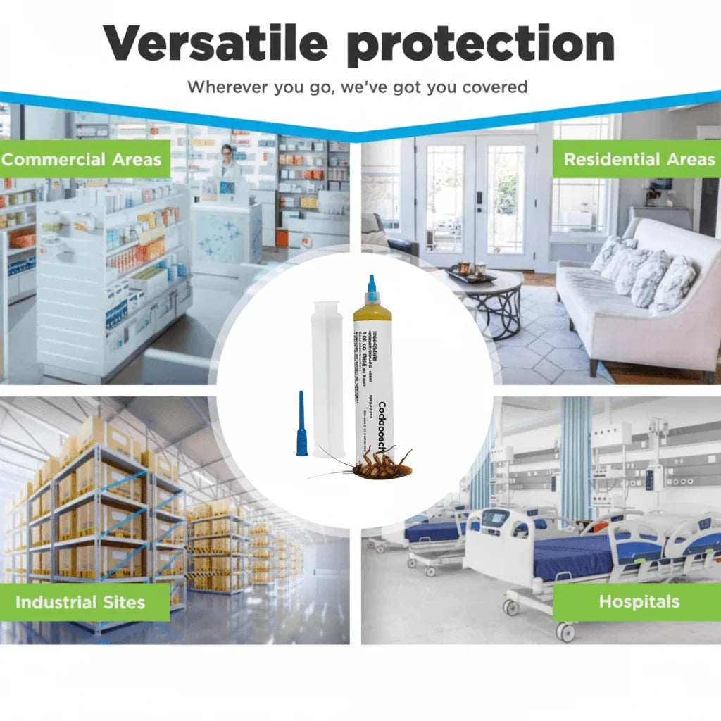Cockroach Bait Gel Precision Syringe Indoor & Outdoor