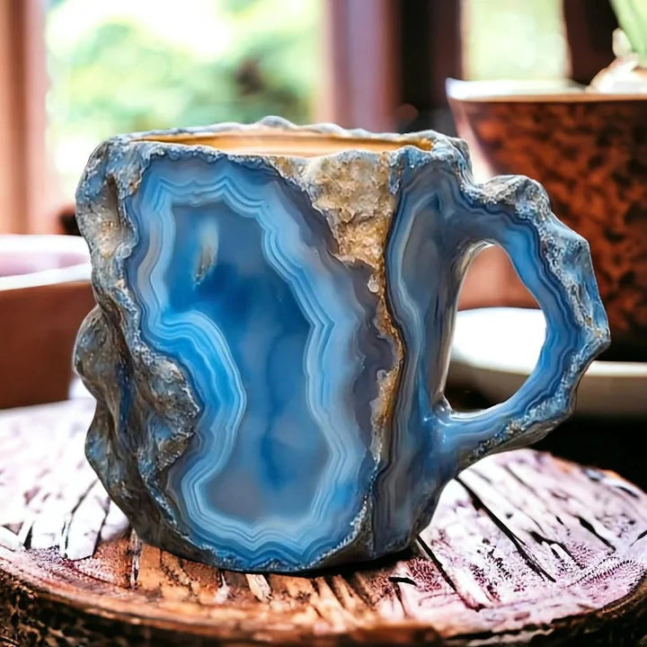 Coffee Mug Mineral Crystal Insulating Microwave & Dishwasher Safe