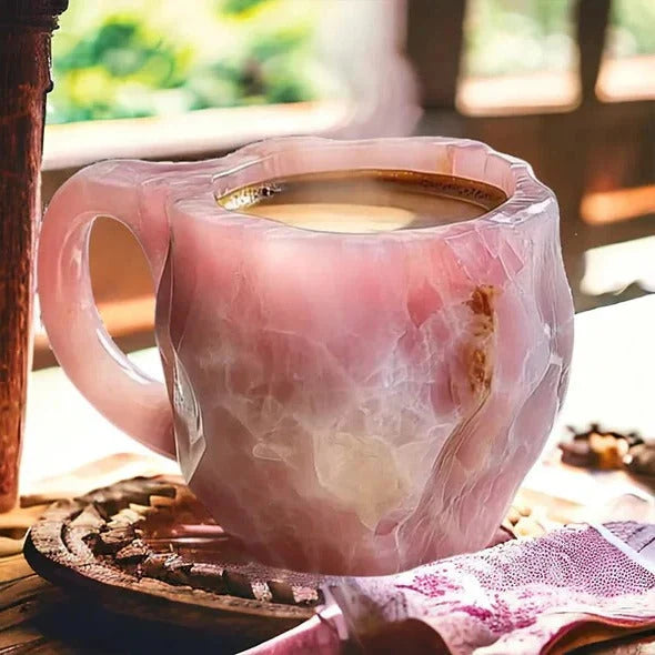 Coffee Mug Transparent Raised Texture 10.14 Oz