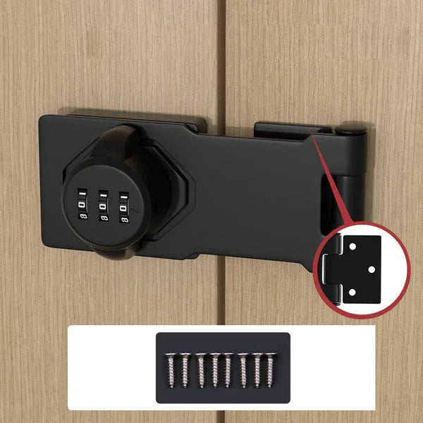 Combination Cam Lock Resettable 3-Digit Zinc Alloy