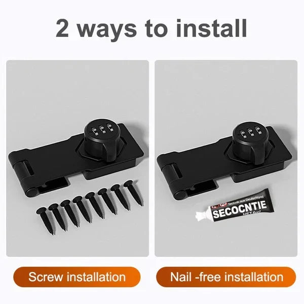 Combination Cam Lock Resettable 3-Digit Zinc Alloy