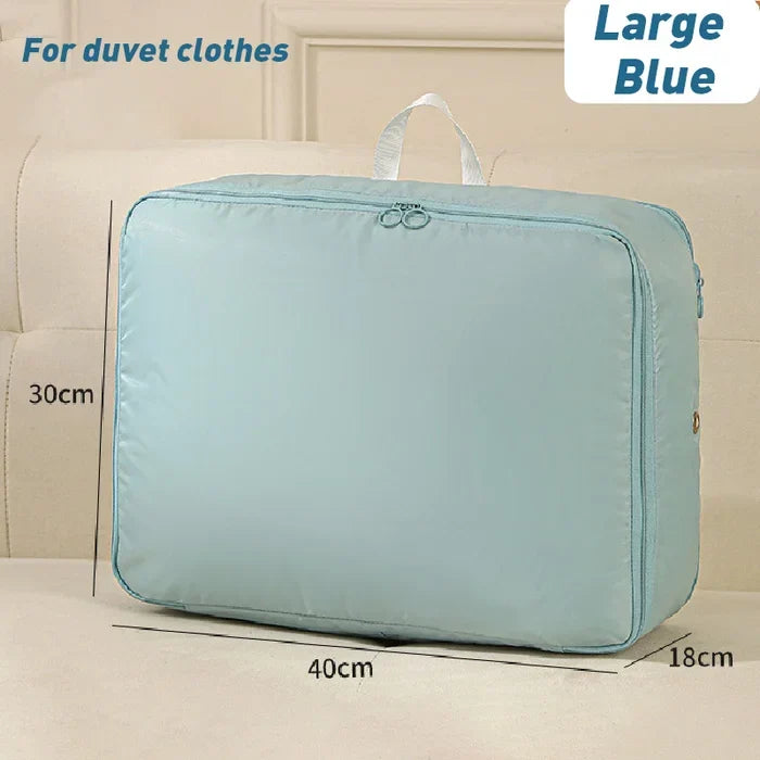 Compression Storage Bag Built-In Zipper Moisture-Resistant Ripstop Fabric