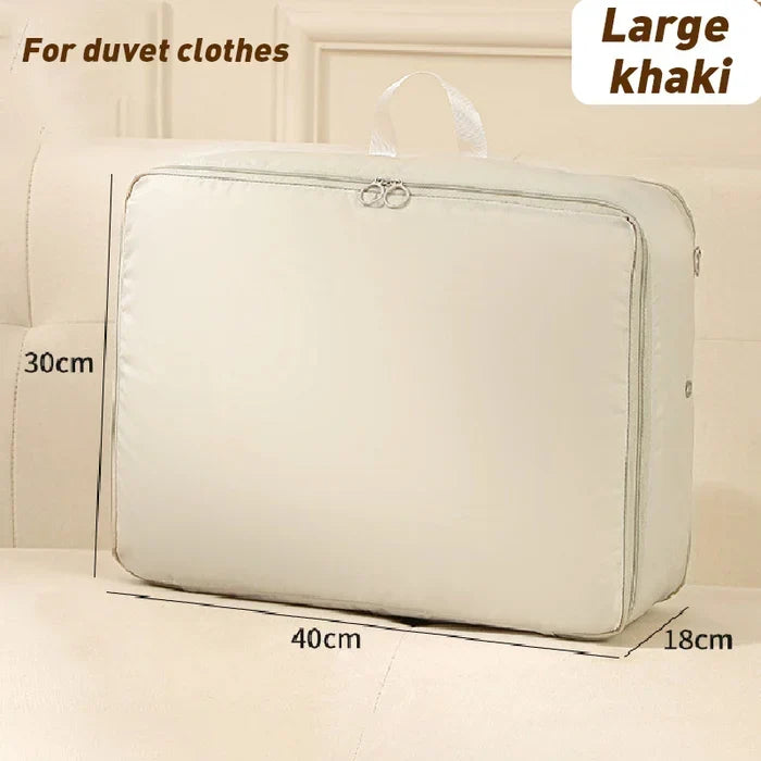 Compression Storage Bag Built-In Zipper Moisture-Resistant Ripstop Fabric