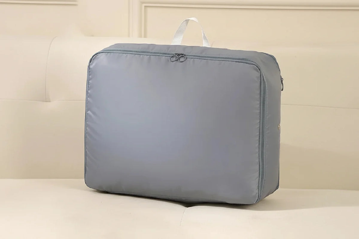 Compression Storage Bag Built-In Zipper Moisture-Resistant Ripstop Fabric