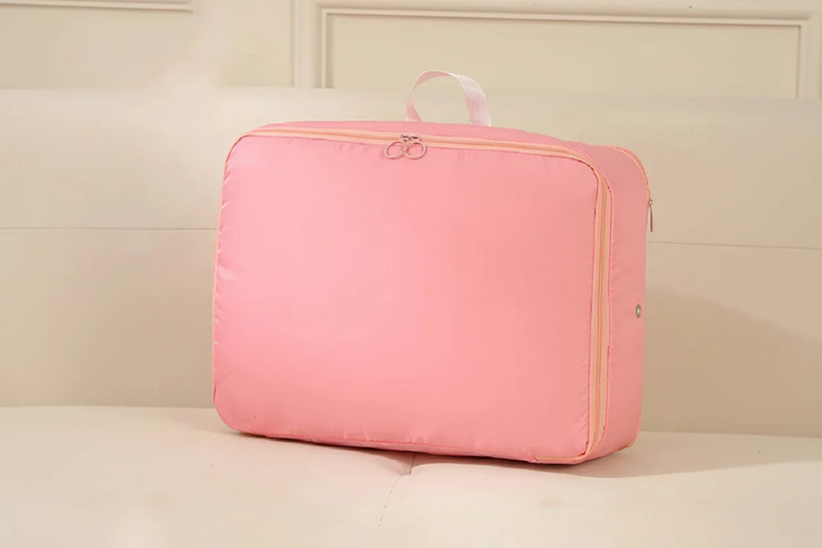 Compression Storage Bag Built-In Zipper Moisture-Resistant Ripstop Fabric