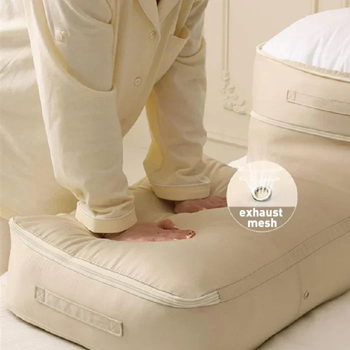 Compression Storage Bag Built-In Zipper Moisture-Resistant Ripstop Fabric