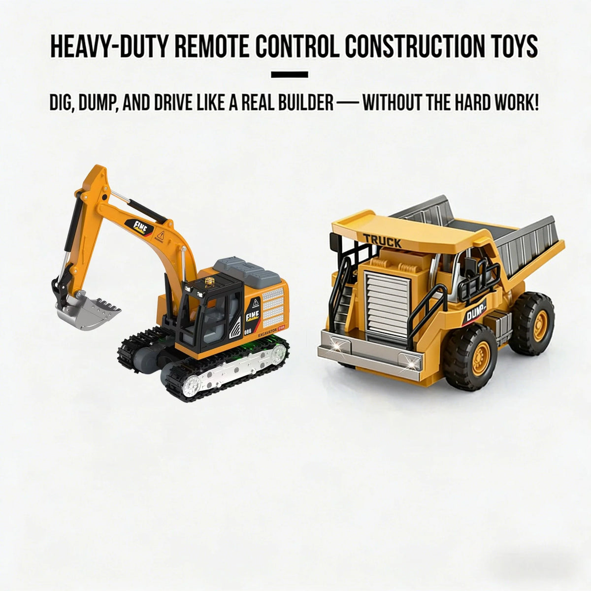 Construction Vehicle Remote-Controlled Movable Arm All-Terrain