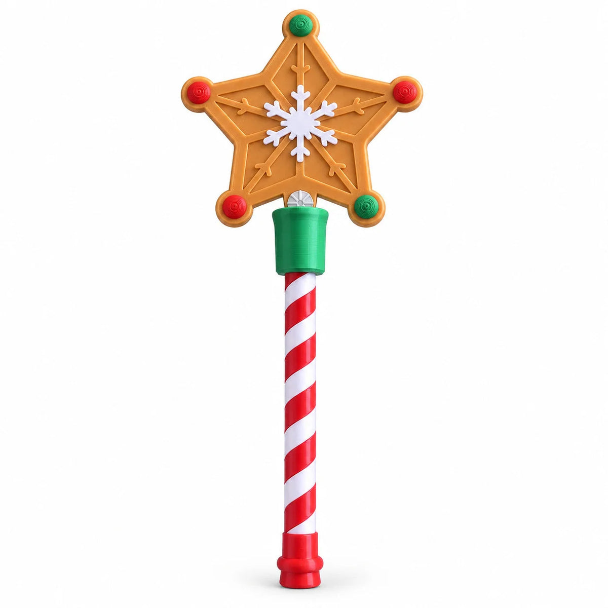Contactless Card Holder Wand Festive Candy Cane Handle