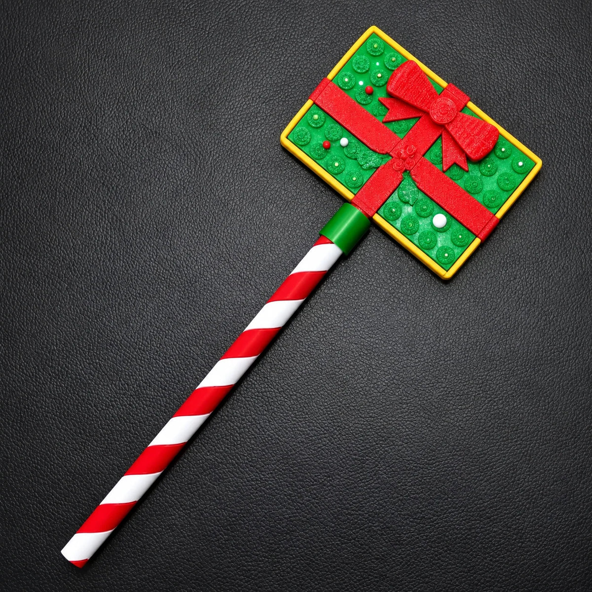 Contactless Card Holder Wand Festive Candy Cane Handle