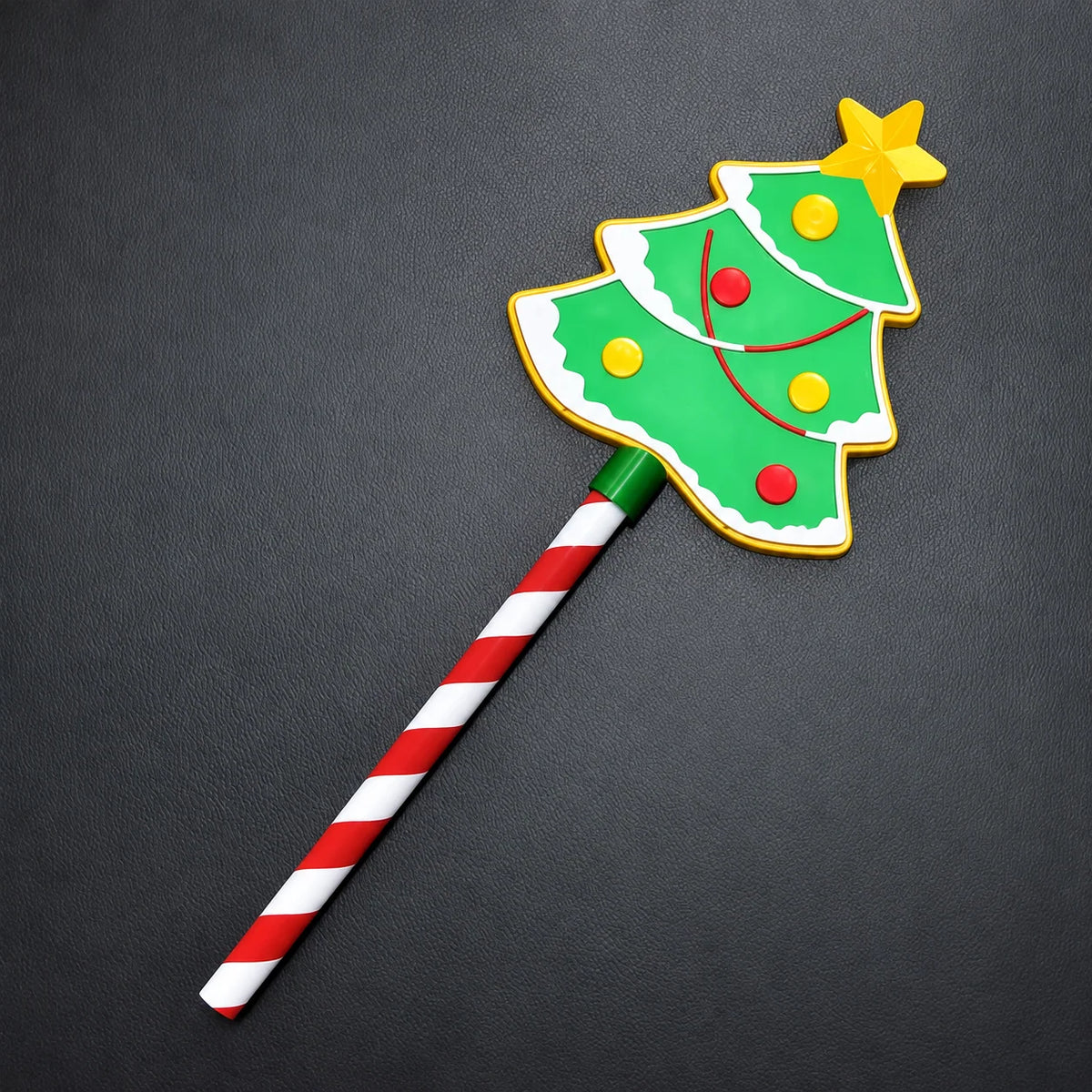 Contactless Card Holder Wand Festive Candy Cane Handle