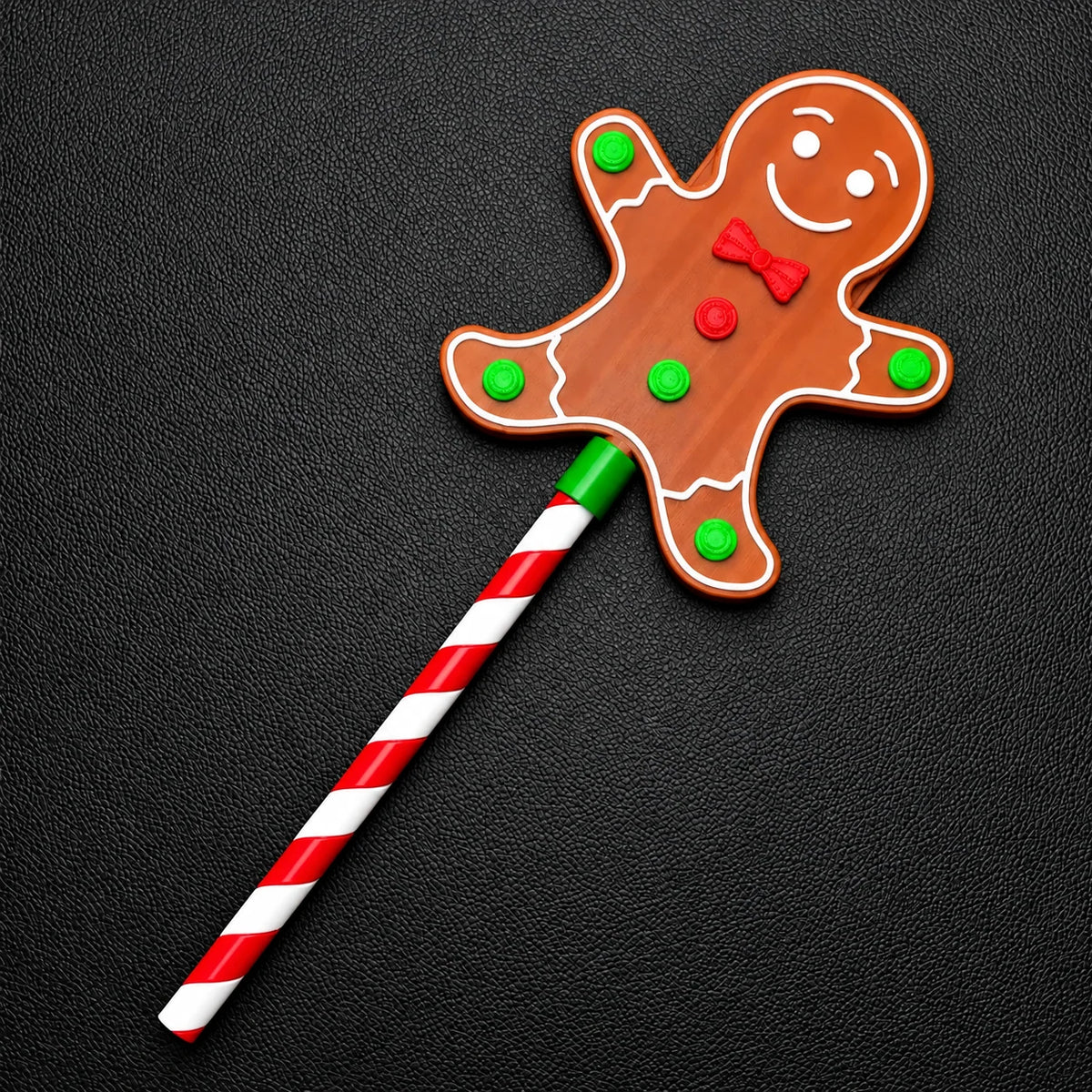 Contactless Card Holder Wand Festive Candy Cane Handle