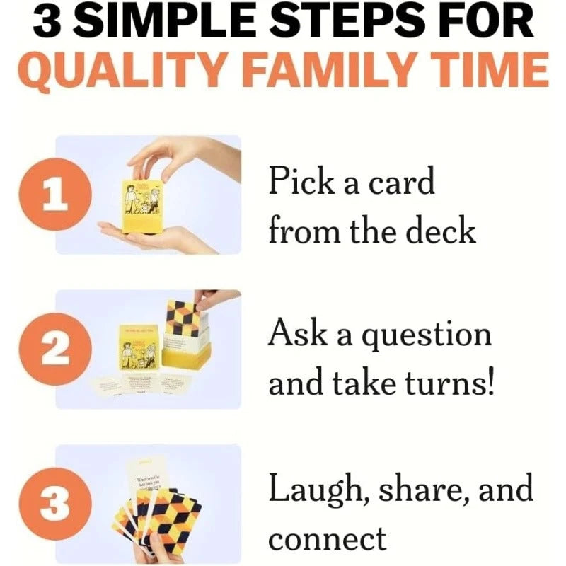 Conversation Card Game 150 Questions For All Ages