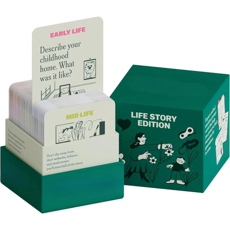 Conversation Card Game 150 Questions For All Ages