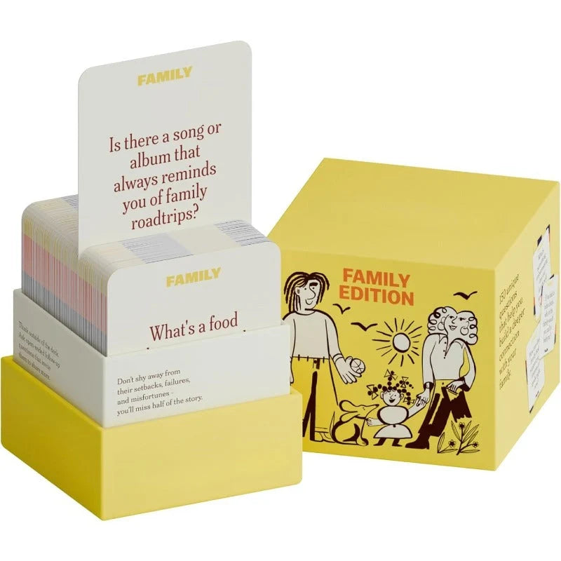 Conversation Card Game 150 Questions For All Ages