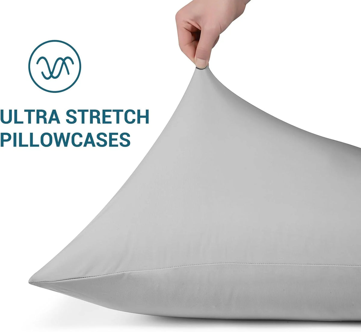 Cooling Pillowcases Set of 2 Hidden Zipper