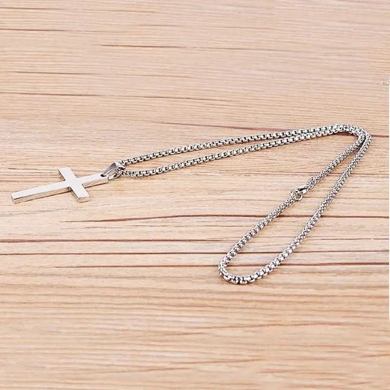 Cross Necklace Stainless Steel Pendant Timeless Design
